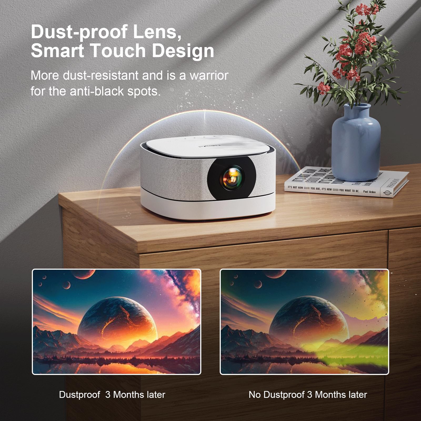 Lisowod An1 17000ルーメン コンパクトプロジェクター 電動フォーカス Amazon.co.jp: プロジェクター 小型【電動フォーカス】Lisowod 17000lm